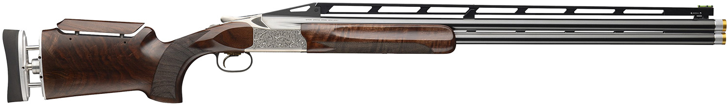 Browning 0183574003 Citori 825 Trap Max 12 Gauge 2.75" 30" Polished Blued Invector-DS Extended Silver Nitride Steel Receiver/High Gloss Black Walnut Stock 3 Browning 0183574003 Citori 825 Trap Max 12 Gauge 2.75" 30" Polished Blued Invector-DS Extended Silver Nitride Steel Receiver/High Gloss Black Walnut Stock