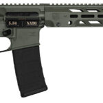 Diamondback DB1784K791 DB15 Obsidian 5.56 NATO 30+1 16" Black Nitride Threaded Barrel, Jungle Green Cerakote Picatinny Rail Aluminum Receiver, Magpul CTR Black Synthetic Stock & Magpul MOE K2 Grip 2 172494