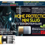 Brenneke SL122MS Home Protection Mini Slug 12Gauge Slug Shot 10 Per Box/25 Case 1 173848