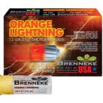 Brenneke SL122OL Orange Lightning 12Gauge 2.75" 1oz Slug Shot 5 Per Box/50 Case 1 173849