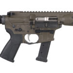 LWRC ICP9PBC8SBA3 IC-9 9mm Luger 8.50" 33+1 Black Nitride Threaded Barrel, Patriot Brown Anodized Aluminum Picatinny Rail Receiver, SB Tactical SBA3 Brace, LWRC Ultra Combat Grip, Ambidextrous 2 175804