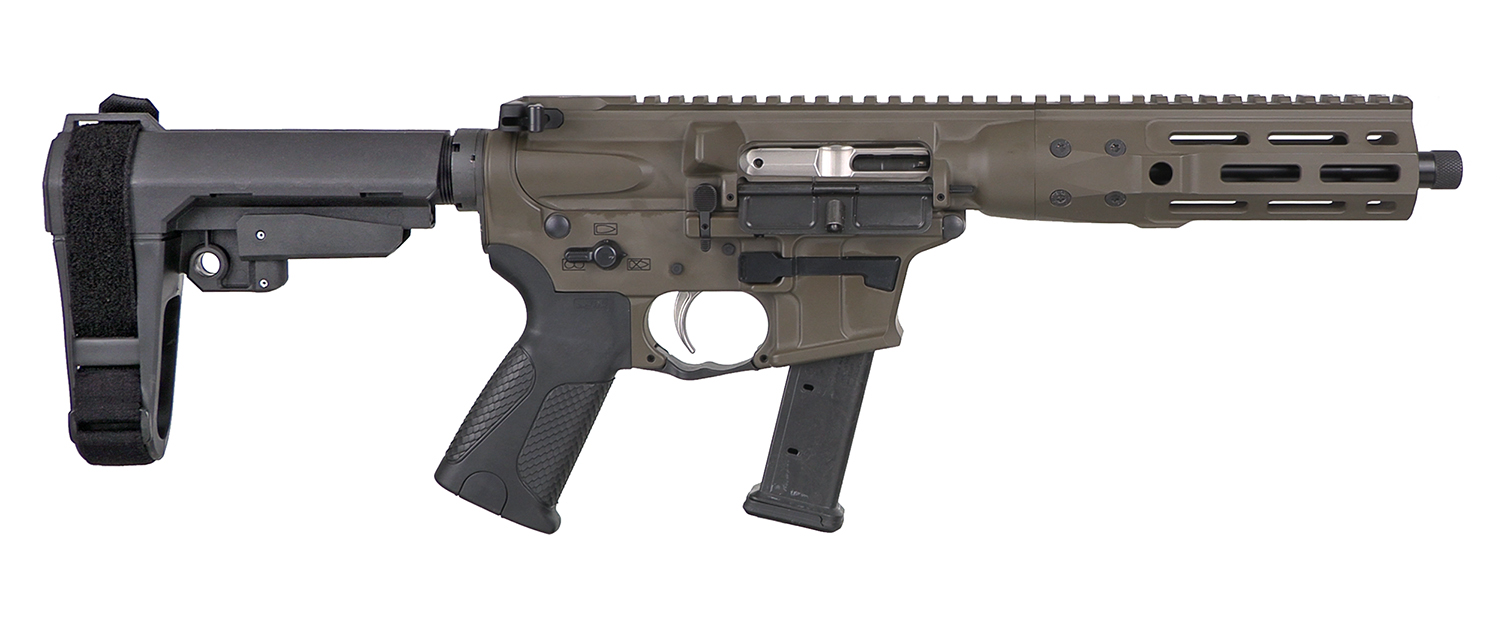 LWRC ICP9PBC8SBA3 IC-9 9mm Luger 8.50" 33+1 Black Nitride Threaded Barrel, Patriot Brown Anodized Aluminum Picatinny Rail Receiver, SB Tactical SBA3 Brace, LWRC Ultra Combat Grip, Ambidextrous 3 LWRC ICP9PBC8SBA3 IC-9 9mm Luger 8.50" 33+1 Black Nitride Threaded Barrel, Patriot Brown Anodized Aluminum Picatinny Rail Receiver, SB Tactical SBA3 Brace, LWRC Ultra Combat Grip, Ambidextrous