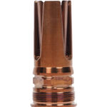 Q LLC ACCFH1/2288.6 Flash Hider 8.6 Blackout Steel 1/2"x28 Threads 2.13" OAL 2 176926