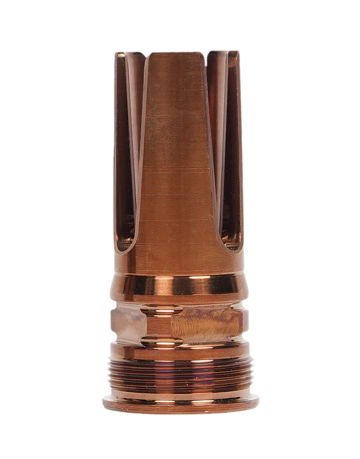 Q LLC ACCFH1/2288.6 Flash Hider 8.6 Blackout Steel 1/2"x28 Threads 2.13" OAL 3 Q LLC ACCFH1/2288.6 Flash Hider 8.6 Blackout Steel 1/2"x28 Threads 2.13" OAL