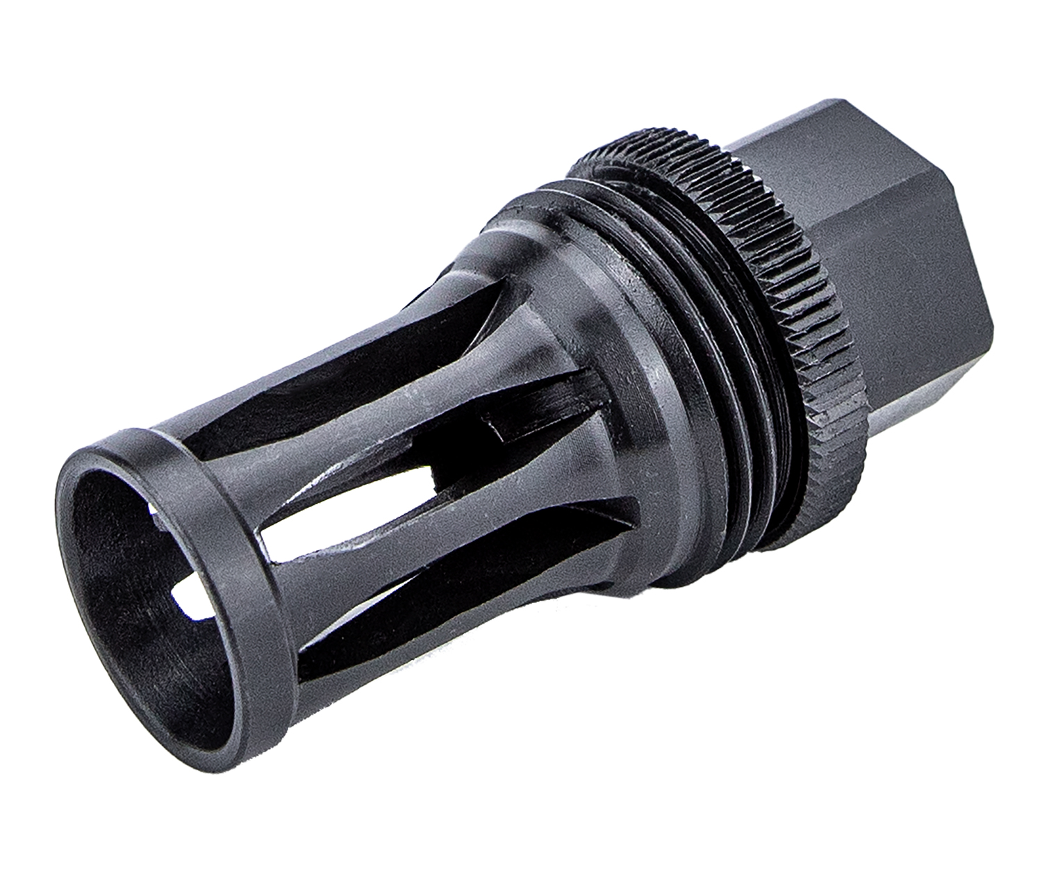 Kgm Suppressors A-QD-FH-S-G36 Quick Detach Flash Hider Black Nitride Steel 3 Kgm Suppressors A-QD-FH-S-G36 Quick Detach Flash Hider Black Nitride Steel