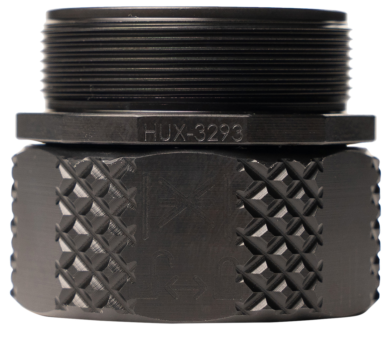 Huxwrx 3486 HUB-QD Adapter 2.0 5.56mm/7.62mm Fits 1.375x24TPI Black 3 Huxwrx 3486 HUB-QD Adapter 2.0 5.56mm/7.62mm Fits 1.375x24TPI Black