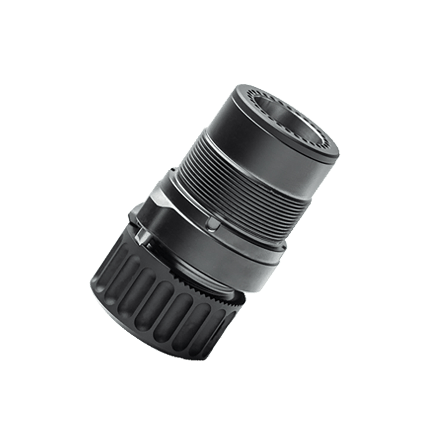 B&T Firearms SD-145490 HUB Adapter 5.56 Black Titanium/Stainless Steel 3 B&T Firearms SD-145490 HUB Adapter 5.56 Black Titanium/Stainless Steel