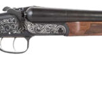 ATI ATI GKOF20RA Road Agent Prime 20 Gauge Break Open 3" 2rd 18.50" Black Side By Side Barrel, Black Engraved Aluminum Receiver, Fixed Turkish Walnut Stock 1 177756