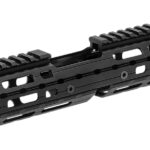 Leapers MTU015SSM Quad Rail Handguard Aluminum Matte Black Receiver 2 178026