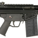 PTR PDWR BR 308 Win 20+1 8.50" Black Nitride Heavy Contour Threaded Barrel, Black Parkerized Aluminum Picatinny Rail Receiver, SB Tactical Brace, Black Polymer Grip 2 178074