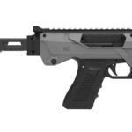Meta Tactical Llc MX1-PS-GY MX-1 Conversion Kit Compatible w/Glock, Gray Aluminum Frame w/M-LOK & Picatinny Rail, Black Polymer Folding Stabilizer 2 178293