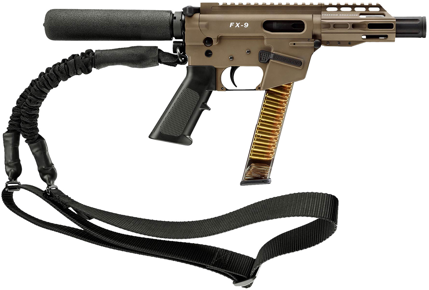 FREEDOM ORDNANCE FX9P4T-FDE FX9P 9mm Luger 31+1 4" Flat Dark Earth Synthetic Pistol Tube 3 FREEDOM ORDNANCE FX9P4T-FDE FX9P 9mm Luger 31+1 4" Flat Dark Earth Synthetic Pistol Tube