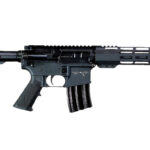 Alexander Arms PHI50ST Highlander 50 Beowulf 7+1 12" Black Fluted Threaded Barrel, Black Anodized Picatinny Rail Receiver, SB Tactical SBA3 Brace, Black Ergo Grip 1 180423