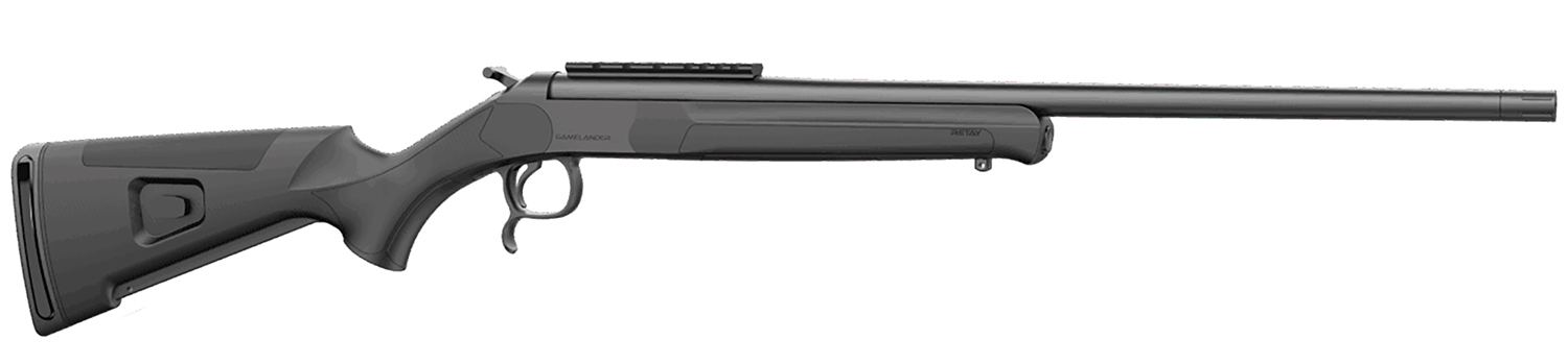 Retay USA GML410BLK Gamelander 410 Gauge Single Shot 3" 1rd Black Deep Bore Barrel, Black Drilled & Tapped Receiver w/Picatinny Rail, Adj LOP Black Synthetic Stock 3 Retay USA GML410BLK Gamelander 410 Gauge Single Shot 3" 1rd Black Deep Bore Barrel, Black Drilled & Tapped Receiver w/Picatinny Rail, Adj LOP Black Synthetic Stock
