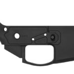 Shield Arms SA-15-SLU SA-15 Stripped Lower Receiver Multi Aluminum Black Anodized for AR-15 Folding 1 183075