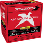 Winchester Ammo MD2079 Magnum Dove 20Gauge 2.75" 1oz 7.5/9Shot 25 Per Box/10 Case 1 183095