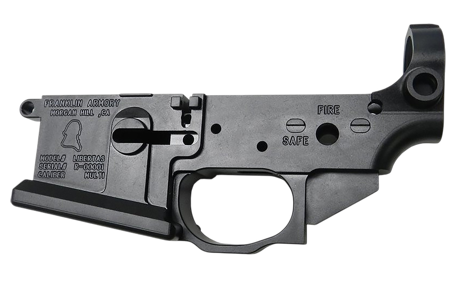 Franklin Armory 0020003BLK Libertas Aluminum Black Hardcoat Anodize 3 Franklin Armory 0020003BLK Libertas Aluminum Black Hardcoat Anodize