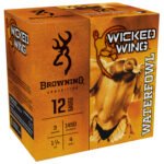Browning Ammo B193421234 Wicked Wing 12Gauge 3" 1 1/4oz 4Shot 25 Per Box/10 Case 1 185774