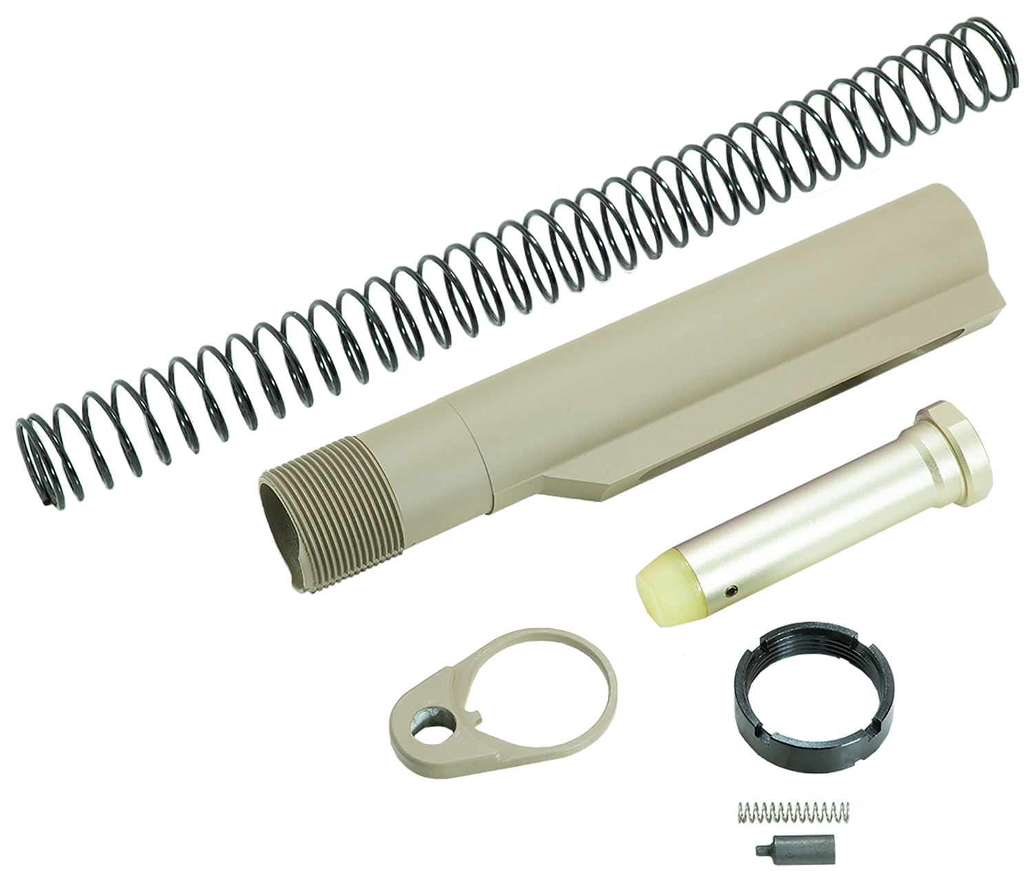 Timber Creek Outdoors ARBTKFDE Buffer Tube Kit Flat Dark Earth AR-15/AR Style 3 Timber Creek Outdoors ARBTKFDE Buffer Tube Kit Flat Dark Earth AR-15/AR Style
