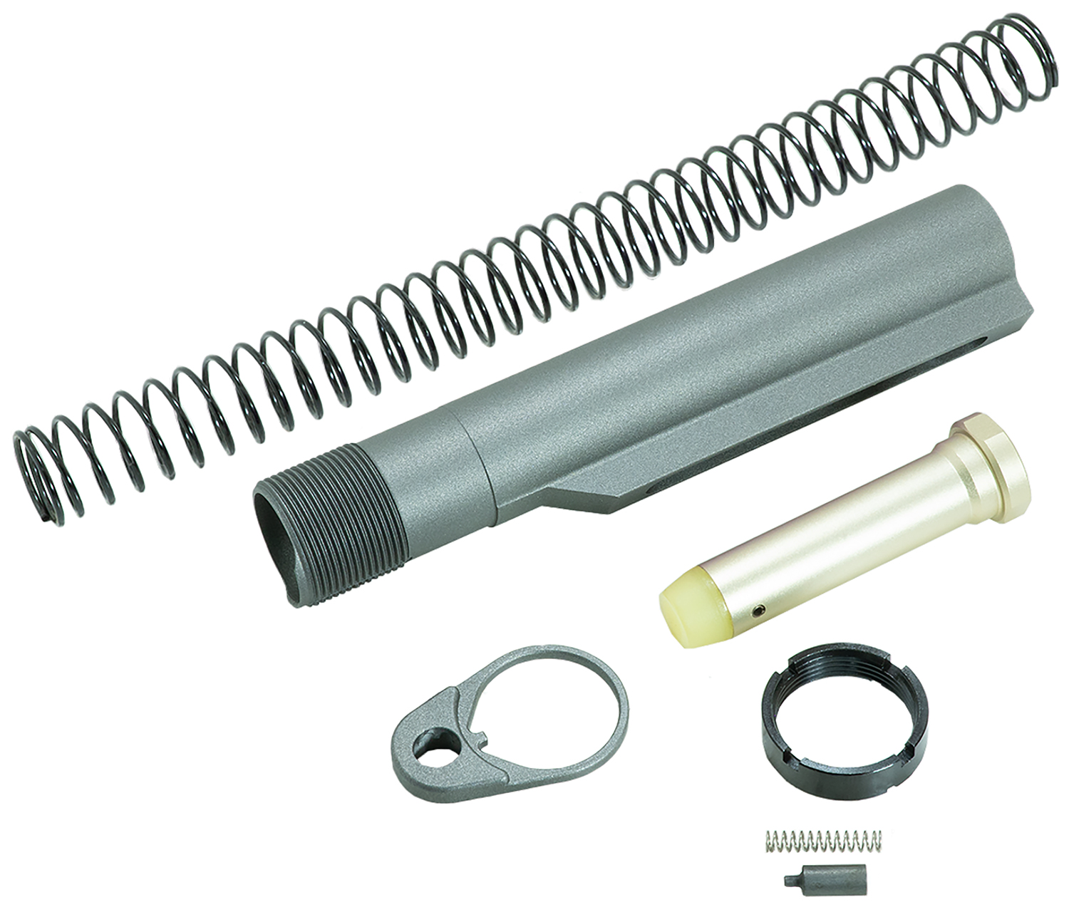 Timber Creek Outdoors ARBTKT Buffer Tube Kit Tungsten AR-15/AR Style 3 Timber Creek Outdoors ARBTKT Buffer Tube Kit Tungsten AR-15/AR Style