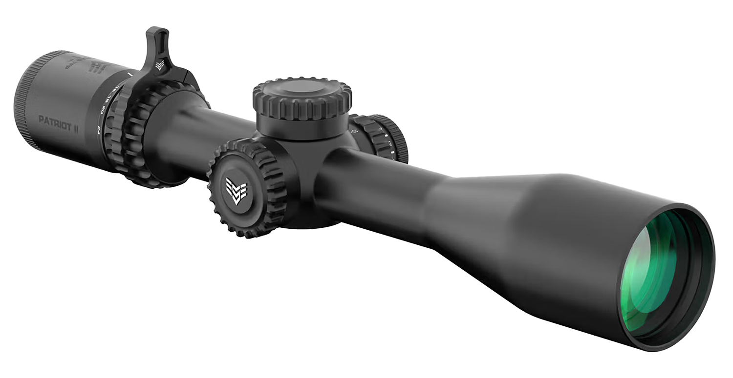 Swampfox Optics PAT2624MC Patriot II Black 6-24x50mm 30mm Tube Clean Cross MOA Reticle 3 Swampfox Optics PAT2624MC Patriot II Black 6-24x50mm 30mm Tube Clean Cross MOA Reticle
