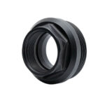 Armaspec ARM891-BLK HUB Thread Adapter Fits 1 3/8"x24 External 0.9x24 Internal Stainless Steel Black 2 188251