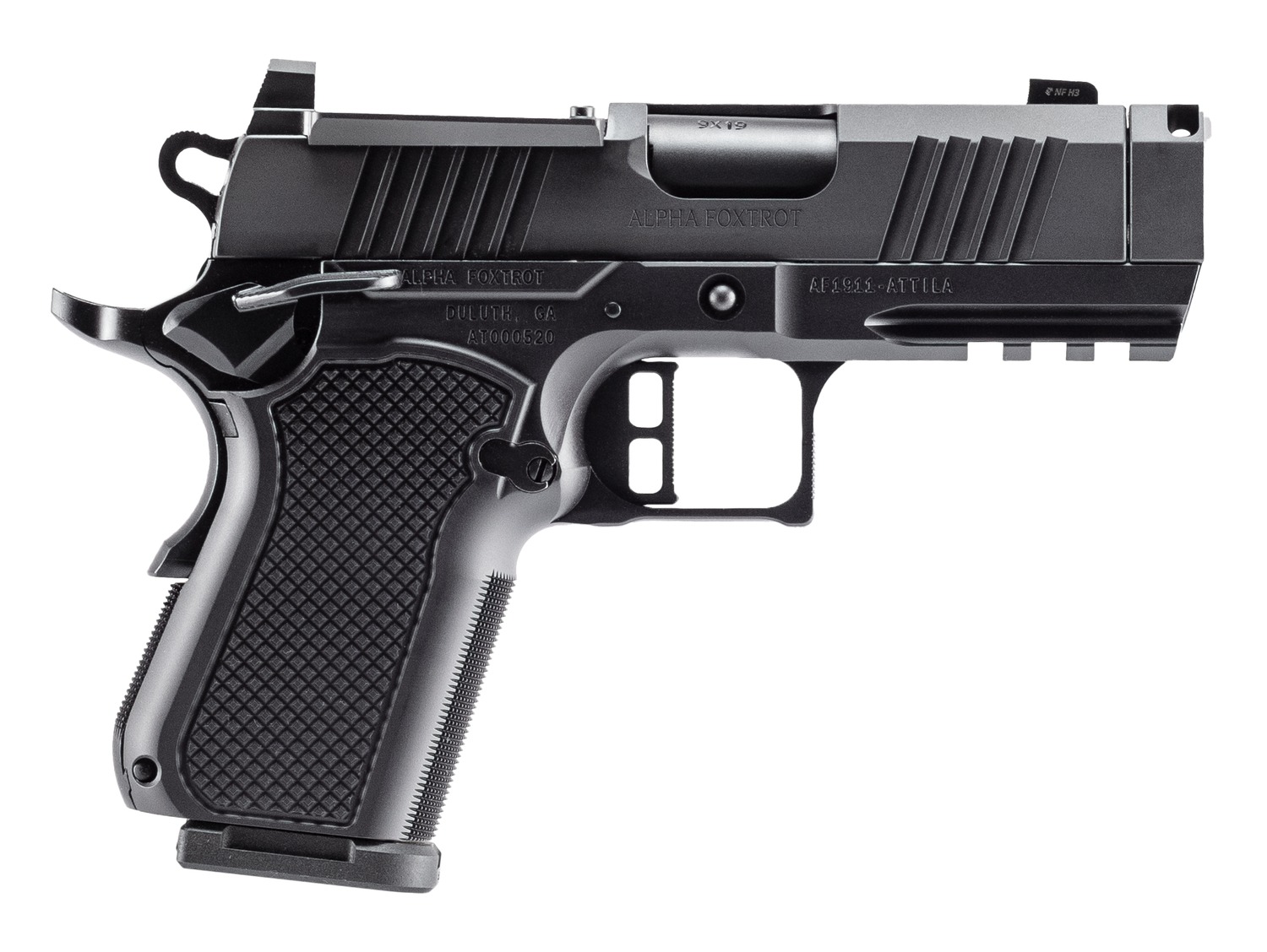 AF AA46X1QII-XDBK15-NVC AF1911 ATTILA 9MM 3.5 15R 3 AF AA46X1QII-XDBK15-NVC AF1911 ATTILA 9MM 3.5 15R