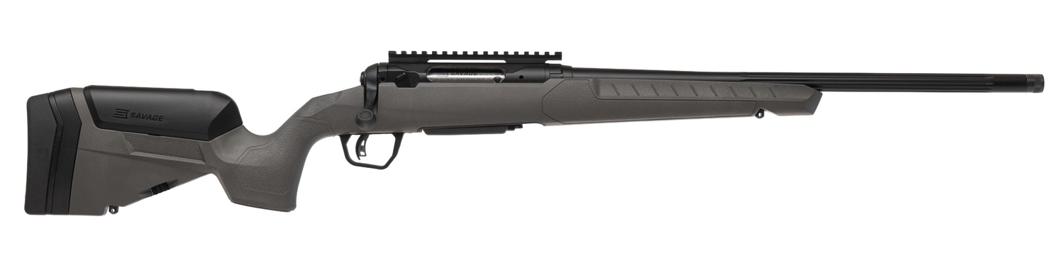 Savage Arms 32409 110 Trailblazer 7mm-08 Rem 4+1 20" Fluted Barrel, Flat Dark Gray Adj LOP Synthetic Stock, Right Hand 3 Savage Arms 32409 110 Trailblazer 7mm-08 Rem 4+1 20" Fluted Barrel, Flat Dark Gray Adj LOP Synthetic Stock, Right Hand
