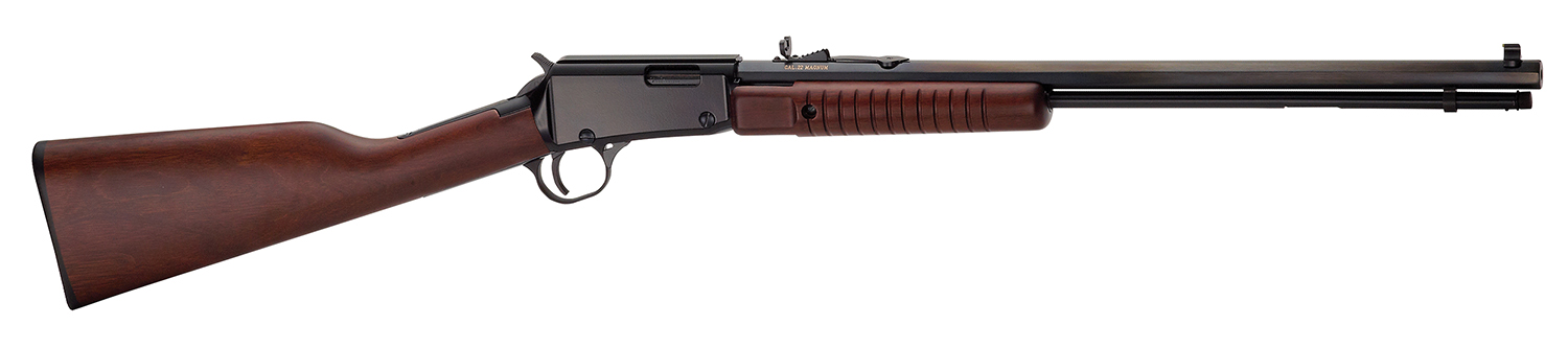 Henry H003TM Pump 22 WMR Caliber with 12+1 Capacity, 20.50" Octagon Barrel, Black Metal Finish & American Walnut Stock Right Hand (Full Size) 3 Henry H003TM Pump 22 WMR Caliber with 12+1 Capacity, 20.50" Octagon Barrel, Black Metal Finish & American Walnut Stock Right Hand (Full Size)