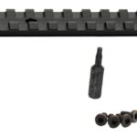 Savage Arms 56442 Scope Rail Revel Black Aluminum 8.40" Long 1 190059