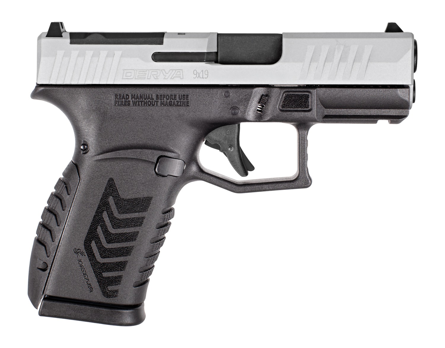DERYA DY9Z.BS.TR DY9Z 9MM 3.5 15R BLK/SIL 3 DERYA DY9Z.BS.TR DY9Z 9MM 3.5 15R BLK/SIL