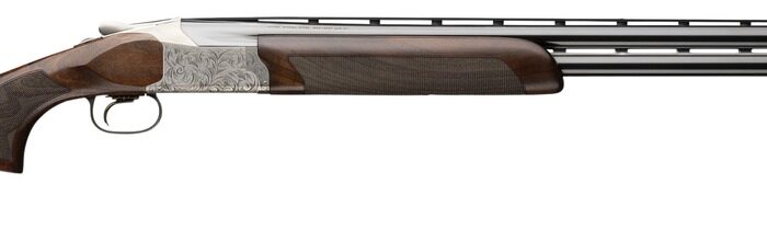 Browning 0183486003 Citori 825 Pro Sporting Full Size 20 Gauge Break Open 3" 2rd 30" Blue Polished Over/Under Vent Rib Barrel, Silver Nitride Engraved Steel Receiver, Adj Comb Grade III/IV Gloss Walnu