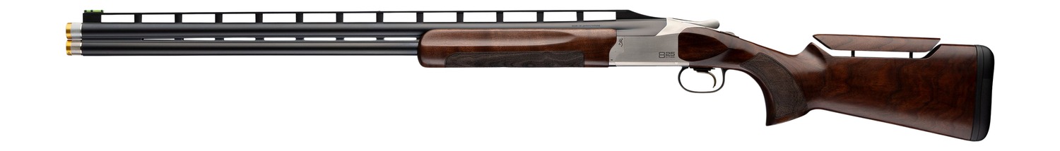 Browning 0183734002 Citori 825 Trap 12 Gauge Break Open 3" 2rd 32" Matte Blued Over/Under Vent Rib Barrel, Silver Nitride Steel Receiver, Adj Comb Gloss Black Walnut Stock, Left Hand 3 Browning 0183734002 Citori 825 Trap 12 Gauge Break Open 3" 2rd 32" Matte Blued Over/Under Vent Rib Barrel, Silver Nitride Steel Receiver, Adj Comb Gloss Black Walnut Stock, Left Hand