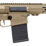 CMMG 33A030C-CT Banshee MK3 8.6 Blackout 20+1 12.50" Black Nitride Threaded Barrel, Coyote Tan Cerakote Aluminum Receiver w/Picatinny Rail, M-LOK Handguard, Black Polymer 6 Position Rip Brace, CMMG Ze 1 191165