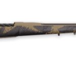 Weatherby MAX01N300PR8B Mark V Apex 300 PRC 3+1 26" Graphite Black & Tan Cerakote Fluted Threaded Barrel, Tan Cerakote Steel Drilled & Tapped Receiver, Carbon Fiber w/Brown & Tan Sponge Accents Fixed 2 191236