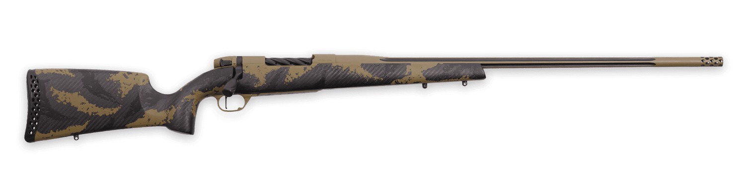 Weatherby MAX01N338WR6B Mark V Apex 338 WBY RPM 4+1 24" Graphite Black & Tan Cerakote Fluted Threaded Barrel, Tan Cerakote Steel Drilled & Tapped Receiver, Carbon Fiber w/Brown & Tan Sponge Accents Fi 3 Weatherby MAX01N338WR6B Mark V Apex 338 WBY RPM 4+1 24" Graphite Black & Tan Cerakote Fluted Threaded Barrel, Tan Cerakote Steel Drilled & Tapped Receiver, Carbon Fiber w/Brown & Tan Sponge Accents Fi
