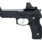Langdon Tactical Tech 92E2TJRRBS Beretta 92 Elite Full Size 9mm Luger 18+1 4.70" Stainless Barrel, Inox Stainless Steel Optic Ready/Serrated Slide, Black Anodized Aluminum Frame w/Picatinny Rail, Tex 1 191700