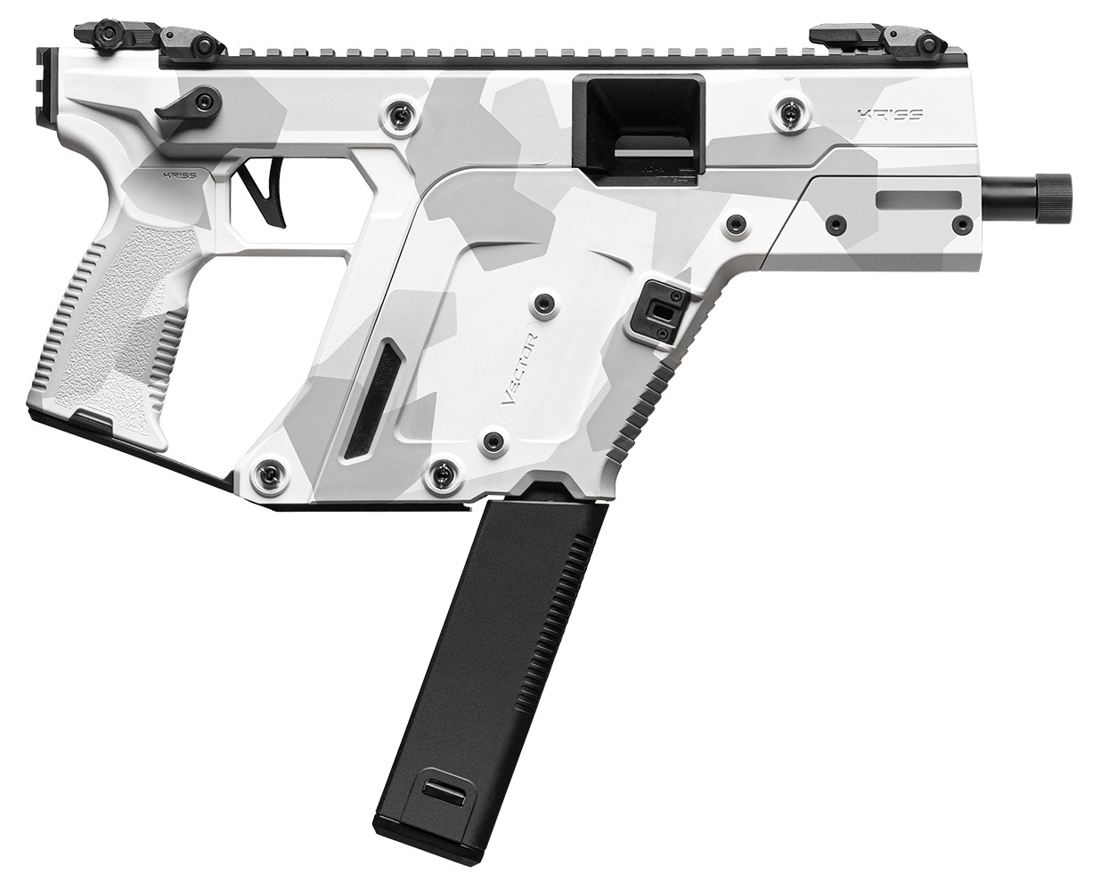 Kriss USA KV453PAD00 Vector SDP Gen3 45 ACP 30+1 5.50" Black Nitride Threaded Barrel, Arctic Delta Cerakote Receiver w/Picatinny Rail, Rear Picatinny Rail, M-LOK Handguard, White Polymer Grip 3 Kriss USA KV453PAD00 Vector SDP Gen3 45 ACP 30+1 5.50" Black Nitride Threaded Barrel, Arctic Delta Cerakote Receiver w/Picatinny Rail, Rear Picatinny Rail, M-LOK Handguard, White Polymer Grip