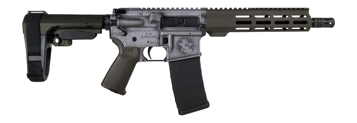 Shark Coast Tactical SCC07336BOMB-P Bomber 5.56 NATO 30+1 10.50" Black Nitride Threaded Barrel, Aluminum Receiver w/Picatinny Rail, M-LOK Handguard, Polymer SB Tactical SBA3 Brace, Magpul MOE Grip, Ri 3 Shark Coast Tactical SCC07336BOMB-P Bomber 5.56 NATO 30+1 10.50" Black Nitride Threaded Barrel, Aluminum Receiver w/Picatinny Rail, M-LOK Handguard, Polymer SB Tactical SBA3 Brace, Magpul MOE Grip, Ri