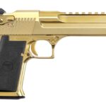 Magnum Research DE357ZNG Desert Eagle Mark XIX 357 Mag 9+1 6" Picatinny Rail Barrel, Gold Zirconium Nitride Serrated Slide & Frame 2 193772