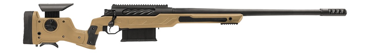 Cadex Inc CDXBMGQUA5029HI20I1J5N BMG Quake 50 BMG 3+1 29" Black DLC Match Grade Threaded Barrel, Black DLC Receiver w/Picatinny Rail, Adj Cheek Piece & LOP Hybrid Tan Polymer Stock 3 Cadex Inc CDXBMGQUA5029HI20I1J5N BMG Quake 50 BMG 3+1 29" Black DLC Match Grade Threaded Barrel, Black DLC Receiver w/Picatinny Rail, Adj Cheek Piece & LOP Hybrid Tan Polymer Stock