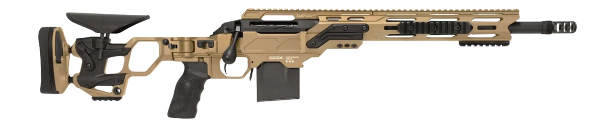 Cadex Inc CDXSSCOV308165CP20I2E1 CDX-SS Seven S.T.A.R.S. Covert Compact 308 Win 10+1 16.50" Black DLC Fluted Threaded Barrel, Hybrid Tan Cerakote Receiver w/Picatinny Rail, M-LOK Handguard, Hybrid Tan 3 Cadex Inc CDXSSCOV308165CP20I2E1 CDX-SS Seven S.T.A.R.S. Covert Compact 308 Win 10+1 16.50" Black DLC Fluted Threaded Barrel, Hybrid Tan Cerakote Receiver w/Picatinny Rail, M-LOK Handguard, Hybrid Tan