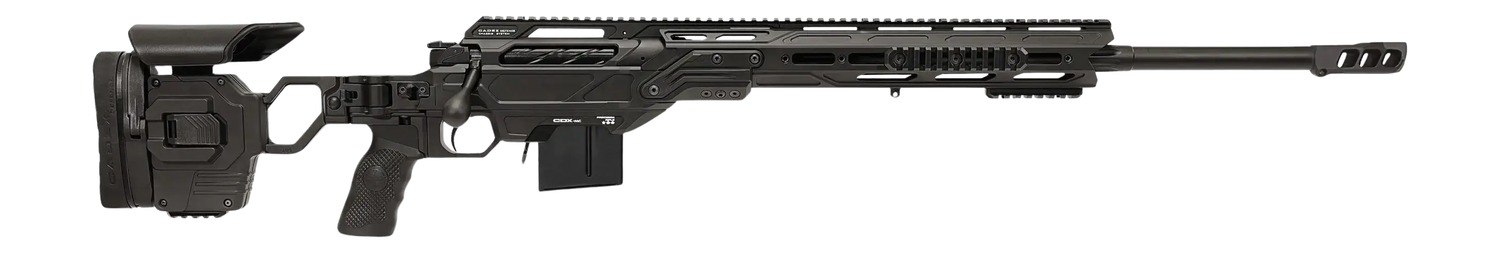 Cadex Inc CDXMCKRKN33827BR30I2D3 CDX-MC Kraken 338 Lapua Mag 5+1 27" Black DLC Match Grade Threaded Barrel, Black DLC Receiver w/Picatinny Rail, M-LOK Handguard, Black Adjustable Folding Buttstock, Bl 3 Cadex Inc CDXMCKRKN33827BR30I2D3 CDX-MC Kraken 338 Lapua Mag 5+1 27" Black DLC Match Grade Threaded Barrel, Black DLC Receiver w/Picatinny Rail, M-LOK Handguard, Black Adjustable Folding Buttstock, Bl