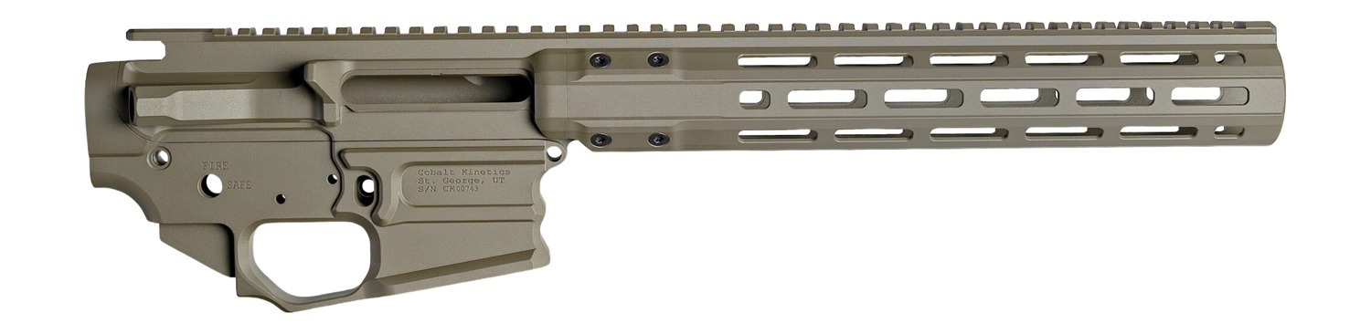 Cobalt Kinetics CK-PRO-SET-118-FDE CK-Pro Receiver Set Rifle Flat Dark Earth Cerakote 3 Cobalt Kinetics CK-PRO-SET-118-FDE CK-Pro Receiver Set Rifle Flat Dark Earth Cerakote