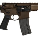Griffin Armament MK1PSD30095PFDE-W MK1 PSD 300 Blackout 9.50" Threaded Barrel, Terra Brown Anodized Aluminum Receiver w/Picatinny Rail, M-LOK Handguard, Black Polymer SBA3 Brace, Black A3 Grip 1 194936