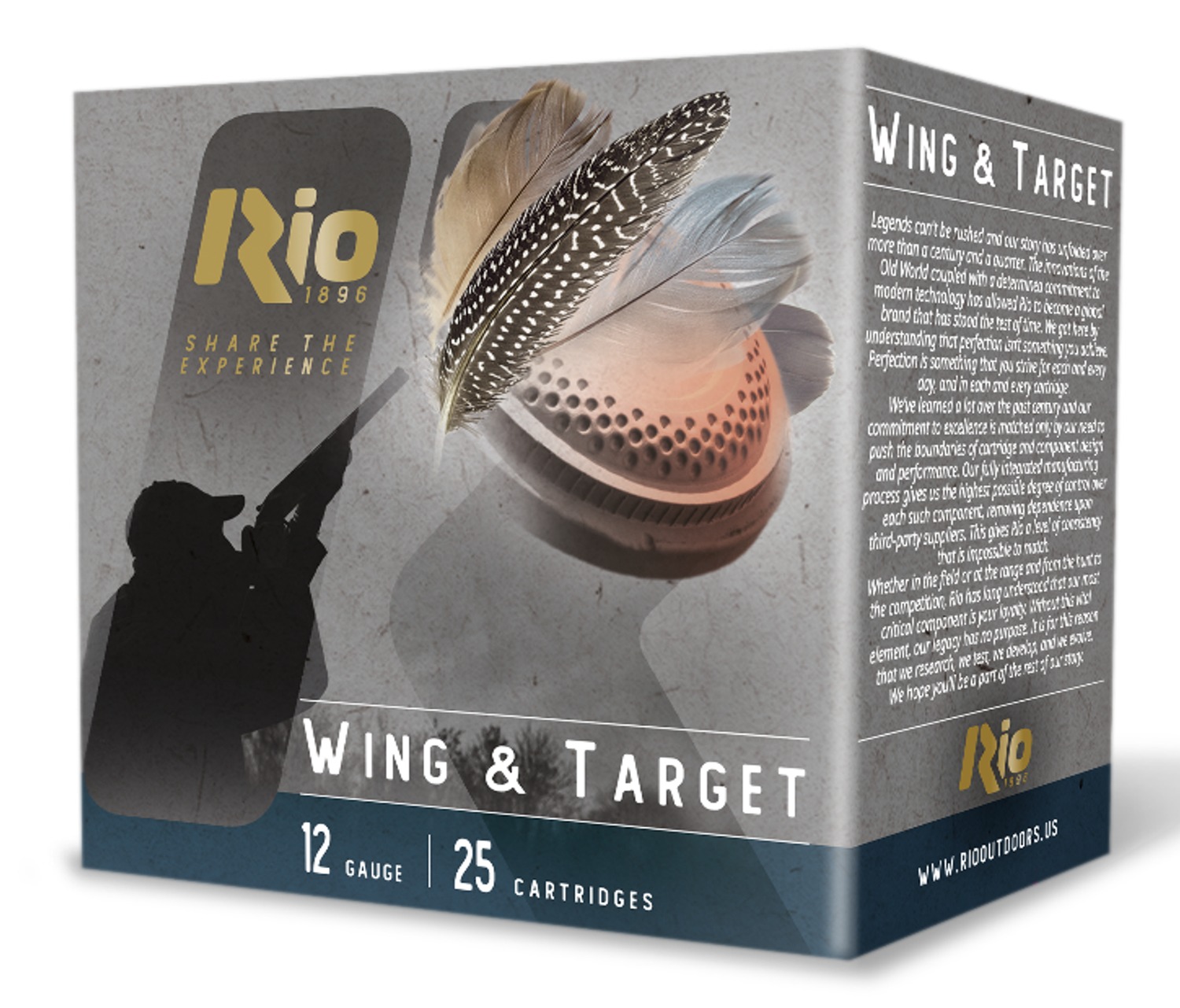 RIO WT2810075 WING&TARGT 12G 2 3/4 1 7.5 100/2 3 RIO WT2810075 WING&TARGT 12G 2 3/4 1 7.5 100/2
