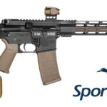 Diamondback DB175AK223 DB15 Sports South Exclusive 5.56 NATO 30+1 16" Flat Dark Earth Cerakote Threaded Barrel, Black Cerakote Aluminum Receiver w/Picatinny Rail, M-LOK Handguard, Magpul MOE Flat Dar 1 195881