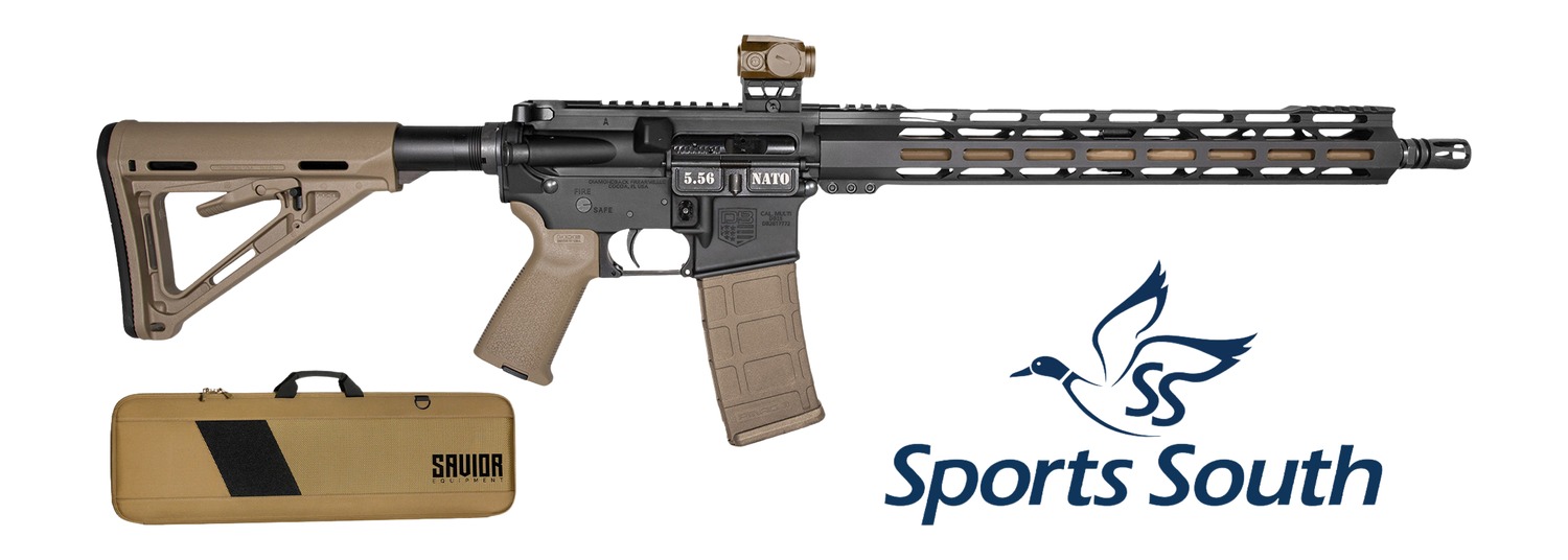 Diamondback DB175AK223 DB15 Sports South Exclusive 5.56 NATO 30+1 16" Flat Dark Earth Cerakote Threaded Barrel, Black Cerakote Aluminum Receiver w/Picatinny Rail, M-LOK Handguard, Magpul MOE Flat Dar 3 Diamondback DB175AK223 DB15 Sports South Exclusive 5.56 NATO 30+1 16" Flat Dark Earth Cerakote Threaded Barrel, Black Cerakote Aluminum Receiver w/Picatinny Rail, M-LOK Handguard, Magpul MOE Flat Dar