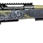 Horizon Firearms HRF-VE2-25CM-22R Venatic 2 25 Creedmoor 22" Sage Green Spiral Fluted Threaded Barrel, Black DLC Receiver w/Picatinny Rail, Arca Rail Forend, Artic Moss Iota EKO X Carbon Fiber Stock 2 197425