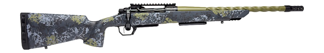 Horizon Firearms HRF-VE2-308W-22R Venatic 2 308 Win 22" Sage Green Spiral Fluted Threaded Barrel, Black DLC Receiver w/Picatinny Rail, Arca Rail Forend, Artic Moss Iota EKO X Carbon Fiber Stock 3 Horizon Firearms HRF-VE2-308W-22R Venatic 2 308 Win 22" Sage Green Spiral Fluted Threaded Barrel, Black DLC Receiver w/Picatinny Rail, Arca Rail Forend, Artic Moss Iota EKO X Carbon Fiber Stock